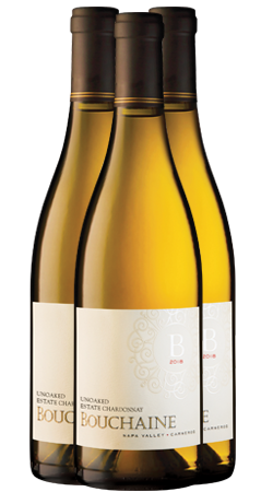 2018 Bouchaine Unoaked Chardonnay 3 Pack